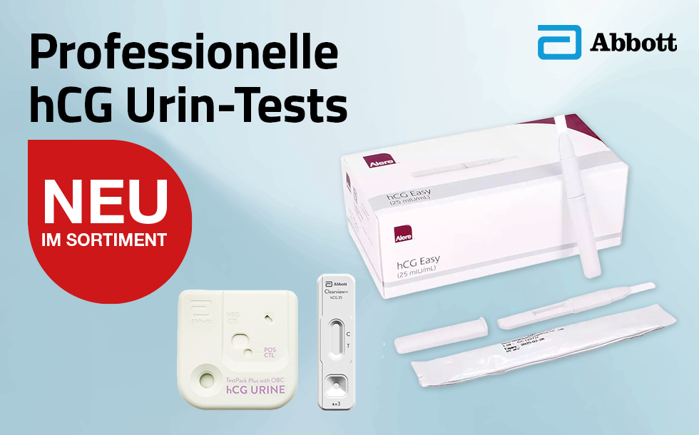 Titelbild Abbott hCG-Tests